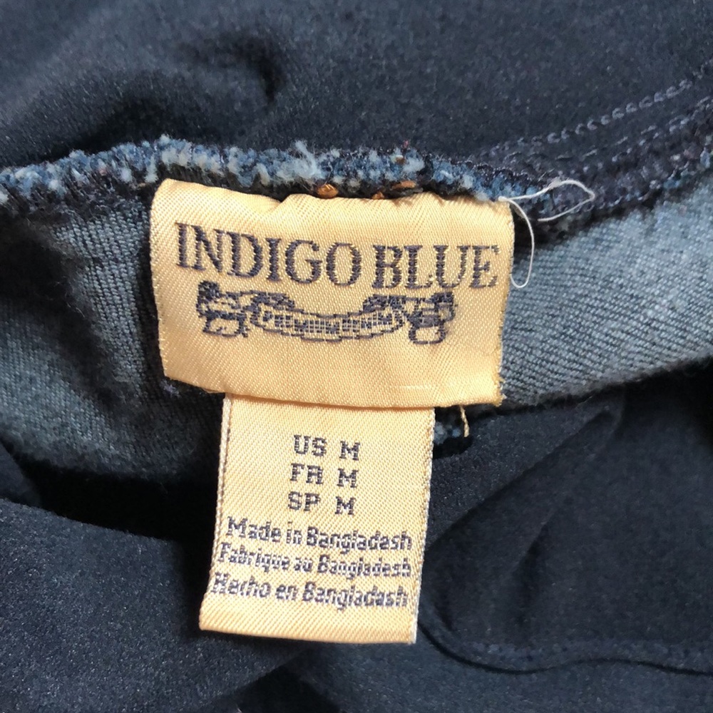 Indigo Blue Maternity Jeans - Picture 3 of 5